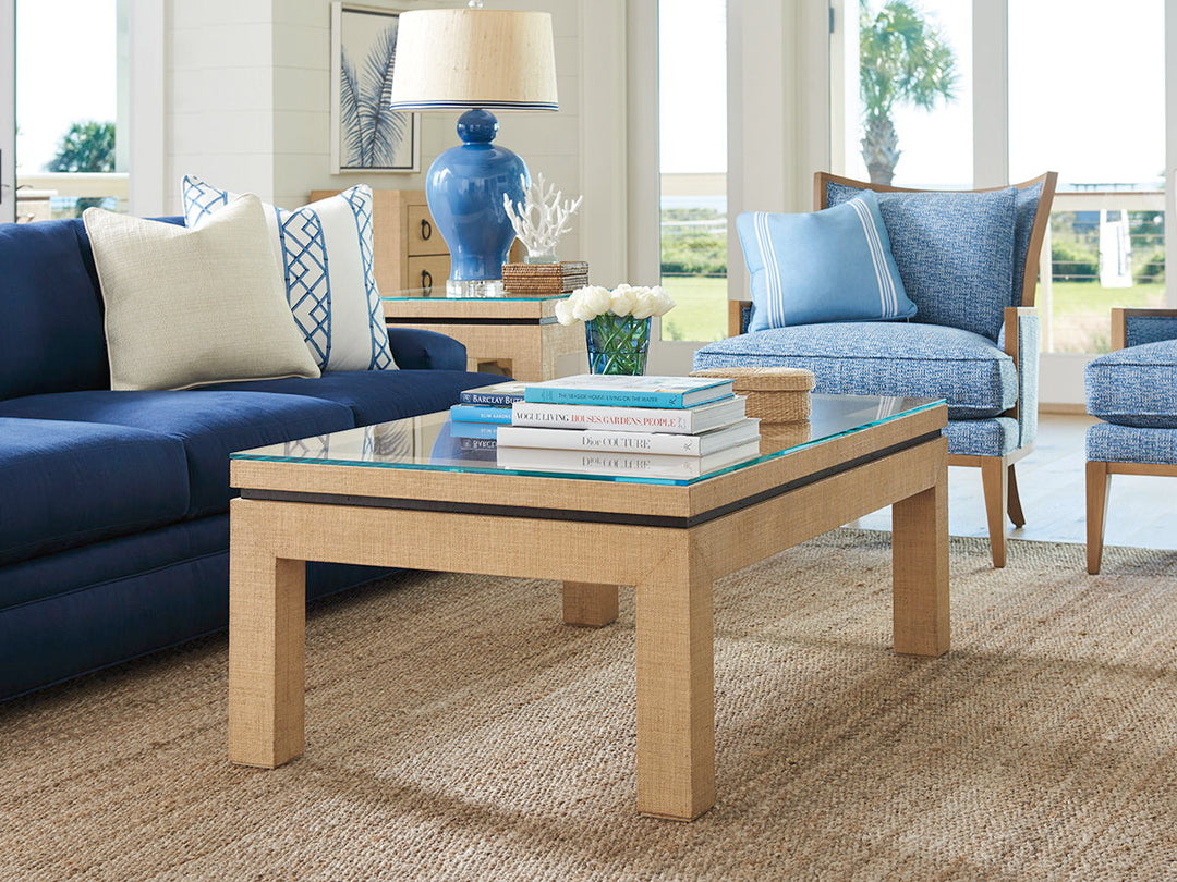 Newport - Harbor Raffia Table