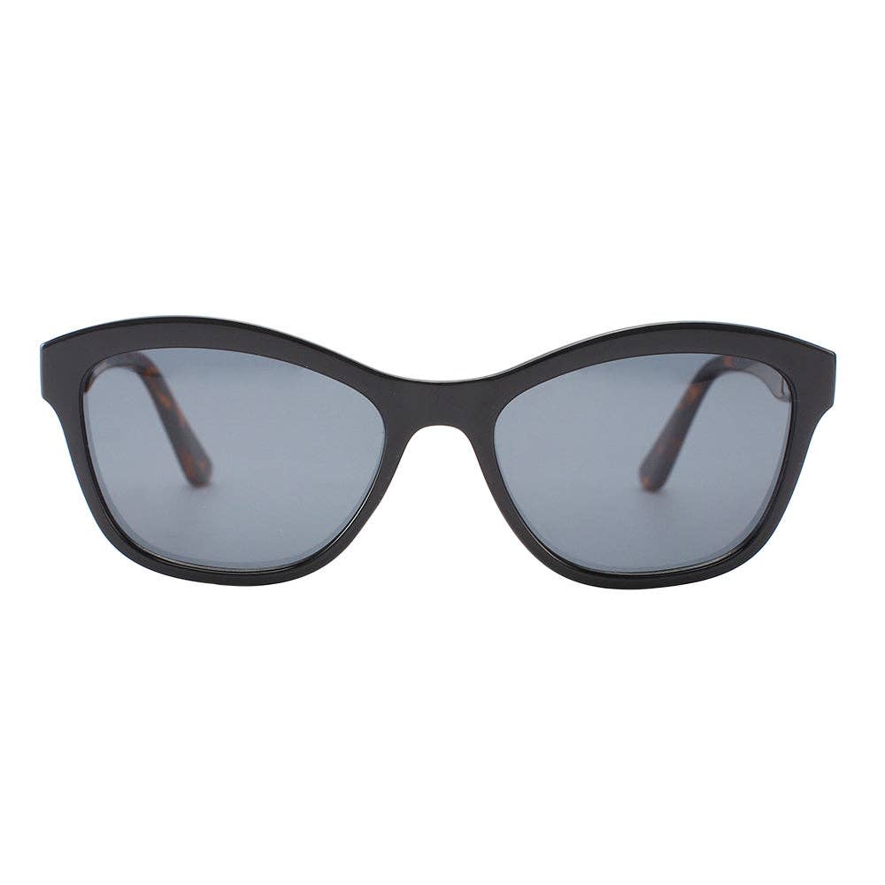 OLIVIA | Sun Readers | Black / Tortoise: 2.00