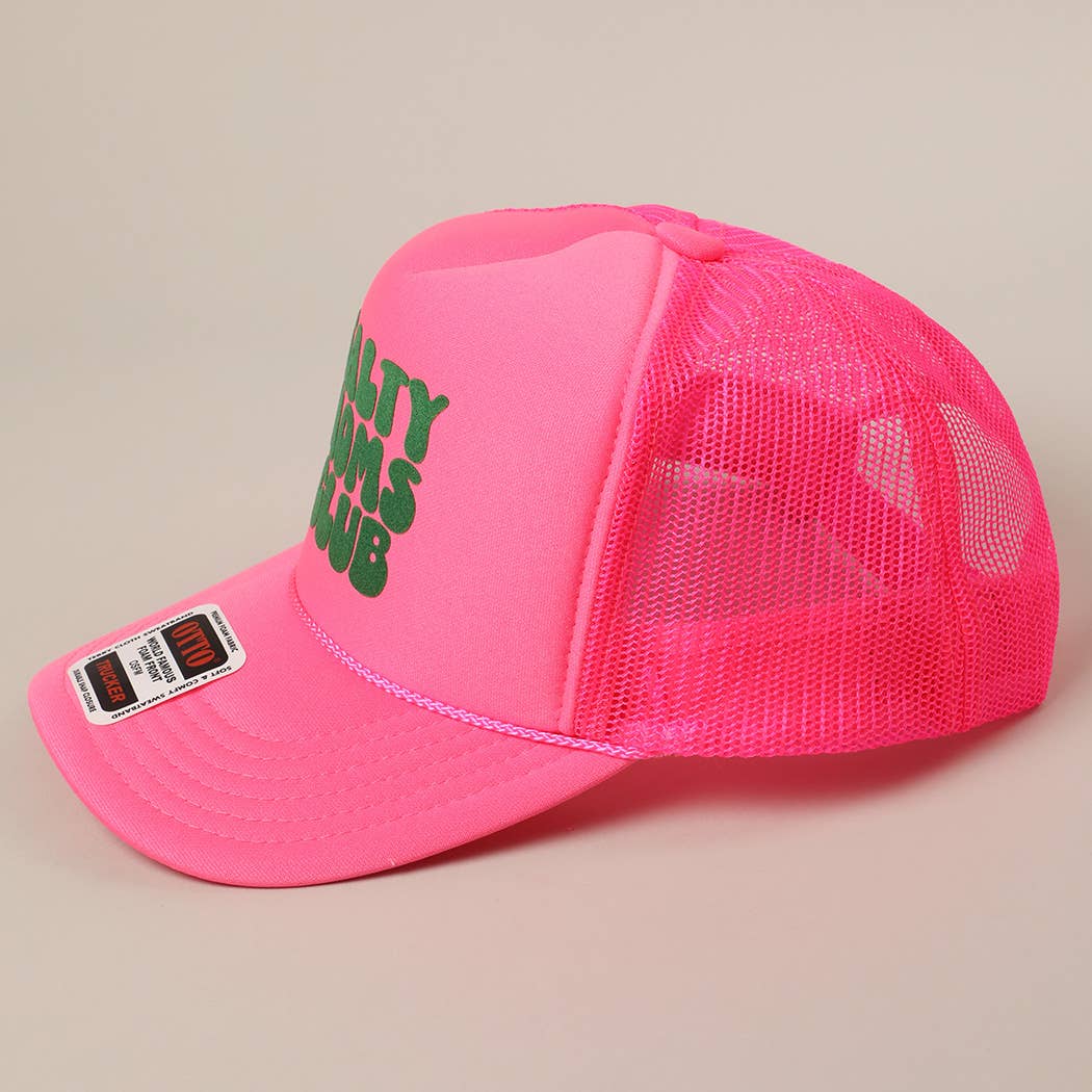 Salty Moms Club Printed Mesh Back Trucker Hat