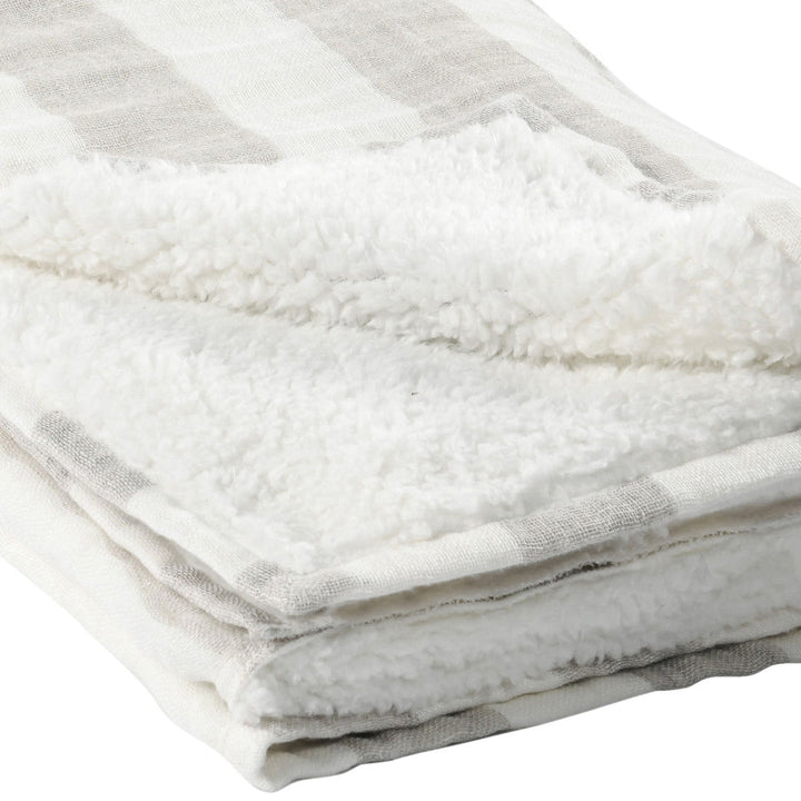 Throws - TC Atwater Throw - Ivory / Gray