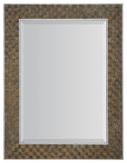 Sundance - Portrait Mirror - Light Brown / Dark Brown