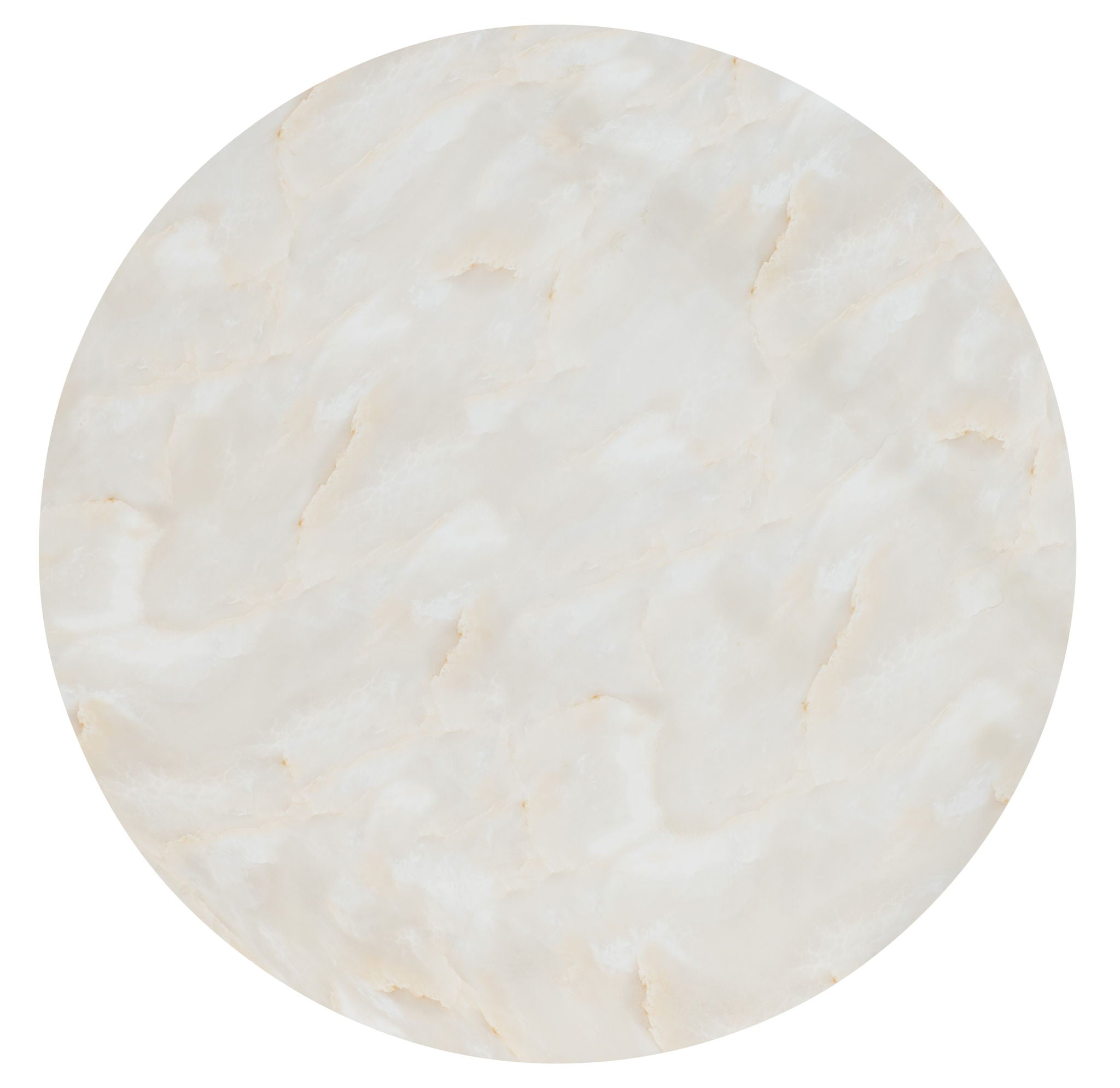 Eleana - Round Dining Table - White