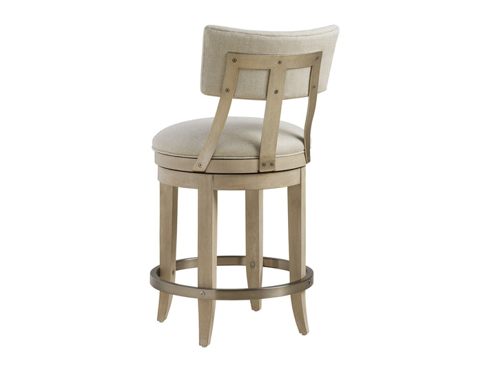 Malibu - Cliffside Swivel Upholstered Stool