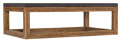 Big Sky - Cocktail Table - Light Brown / Dark Gray