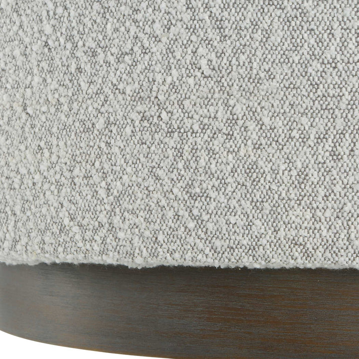Avila - Large Gray Ottoman / Coffee Table