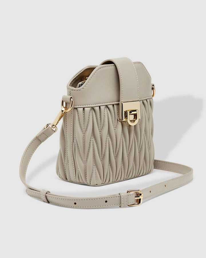 Layla Crossbody Bag - Light Grey