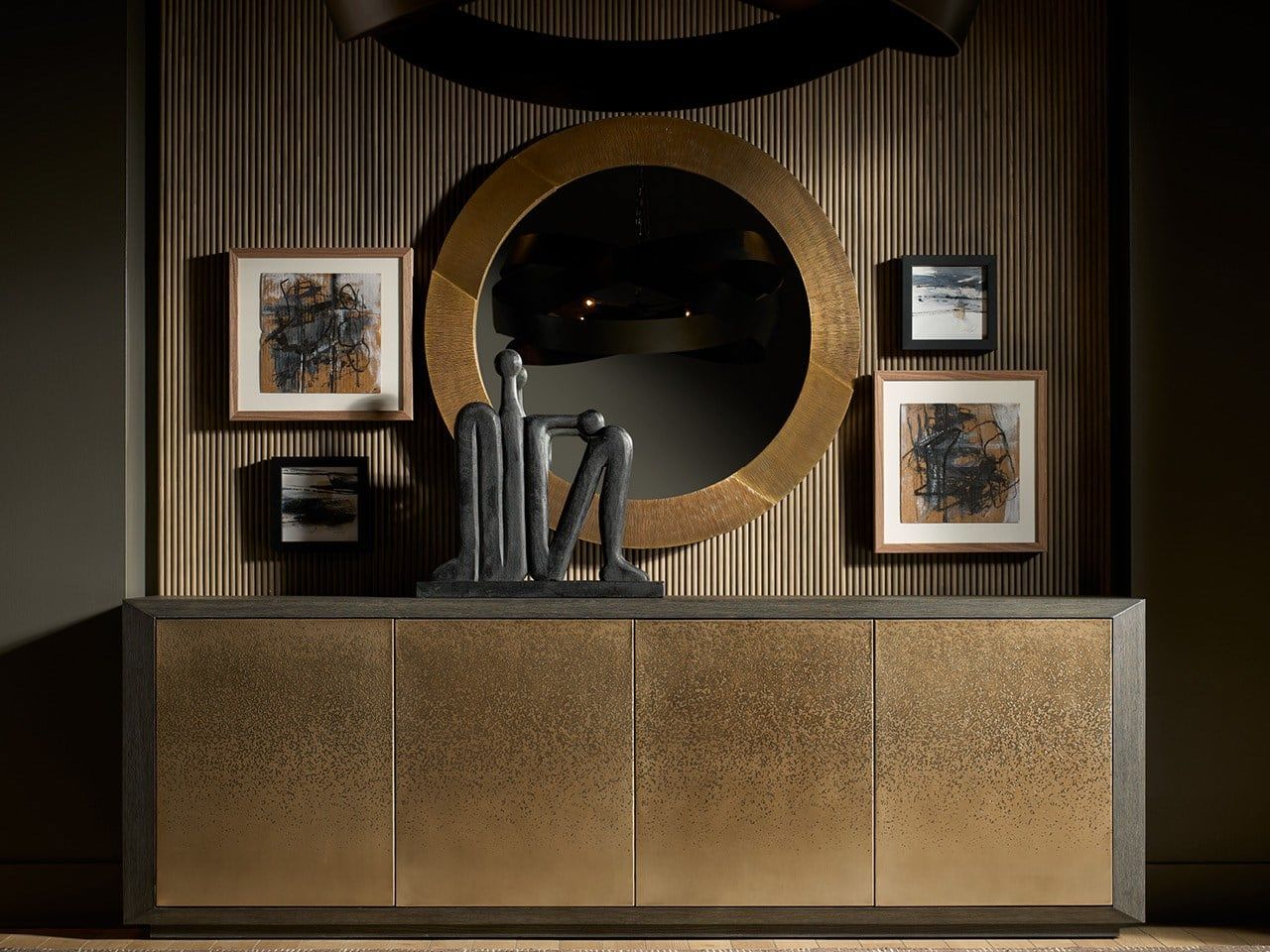 Modern / Mist & Veil - Nova Credenza - Bronze / Dark Brown