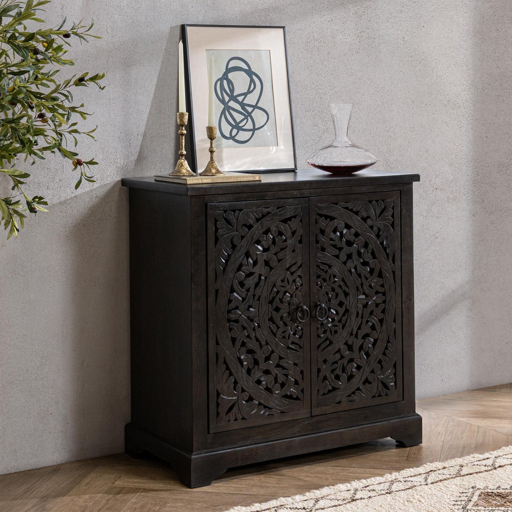 Harmony - 2 Door Sideboard - Harvest Walnut