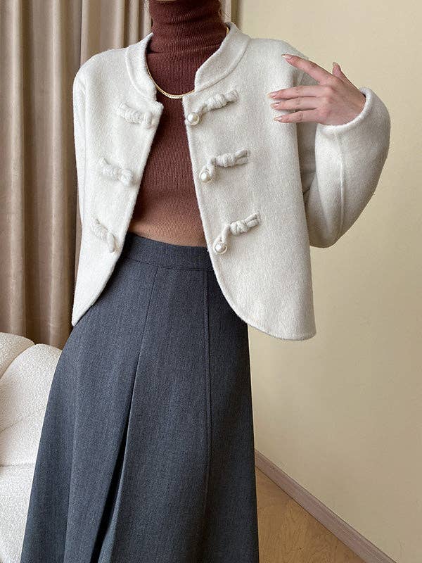 Long Sleeves Skinny Gradient High-Neck Pullovers Sweater Tops: GRAY / One_size