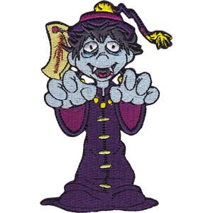 Application Osaka Popstar Hopping Ghosts Embroidered Patch