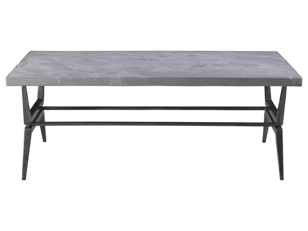 Signature Designs - Cirro Rectangular Cocktail - Dark Gray
