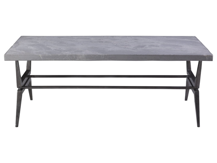 Signature Designs - Cirro Rectangular Cocktail - Dark Gray