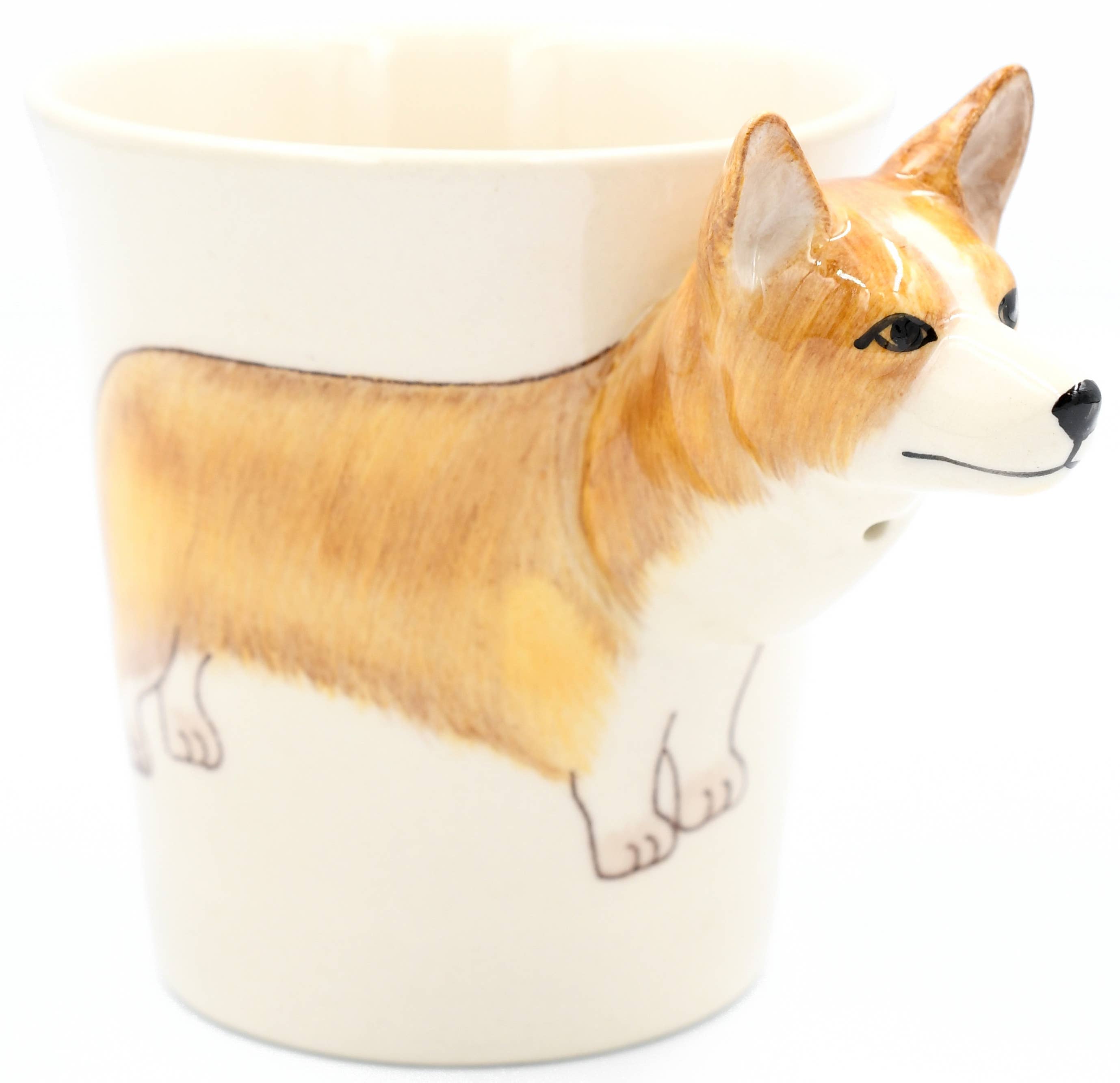 MUG16 Corgi brown mug 10 oz