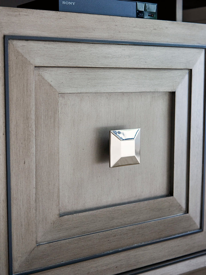 Ariana - Basel Media Console - Dark Brown