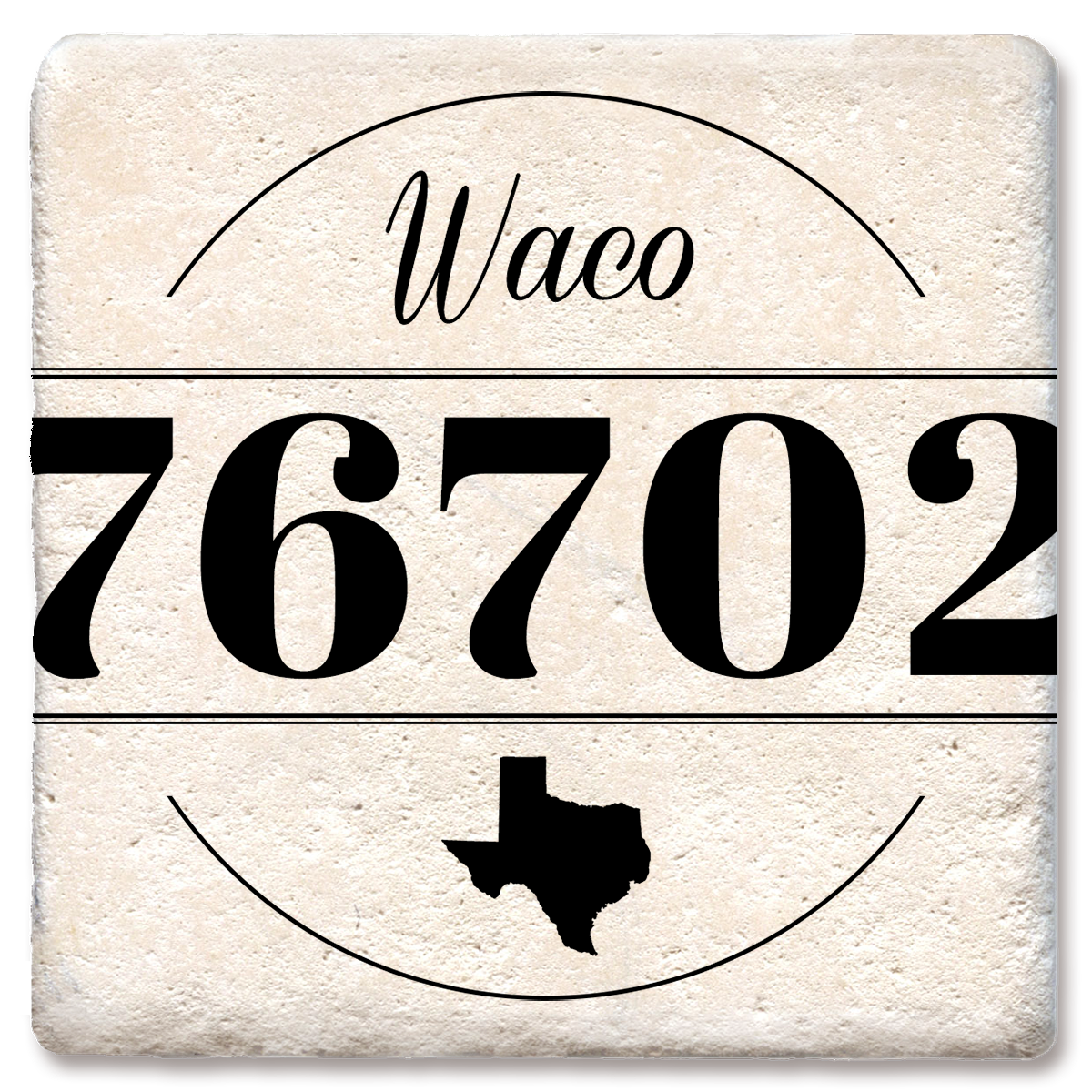 Zip Code Custom Coaster