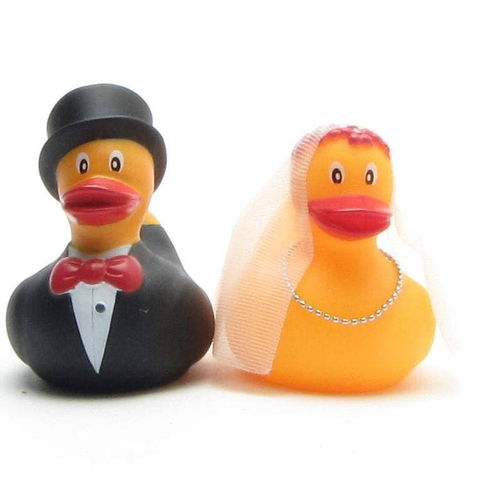 Rubber duck bride and groom - rubber duck