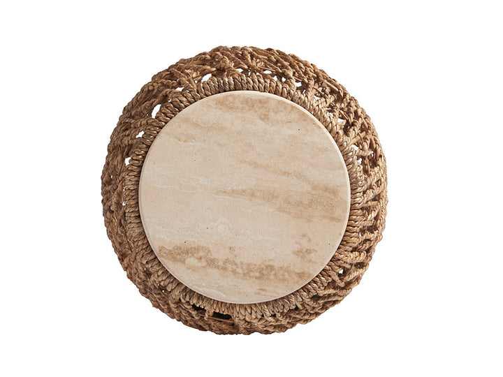 Los Altos - Madrid Woven Accent Table - Light Brown