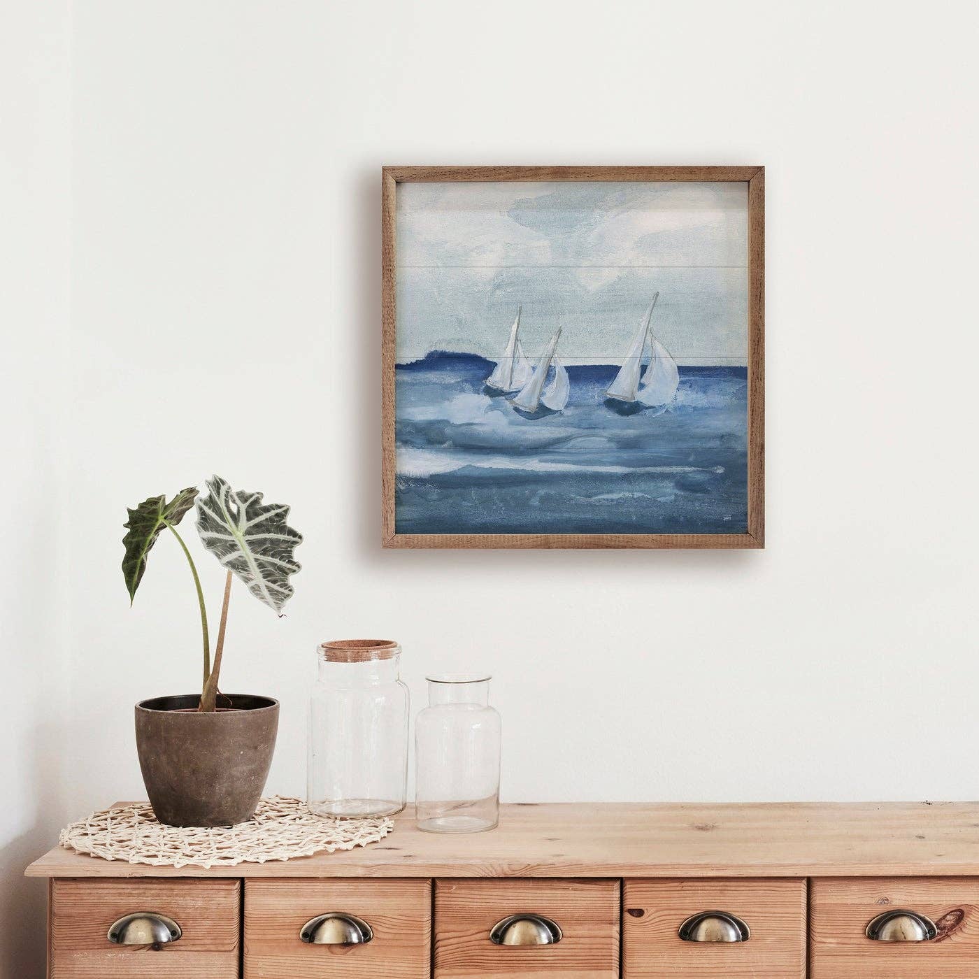Sailboats 1 By Chris Paschke