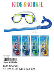 Kids Snorkel 12 Pcs. .