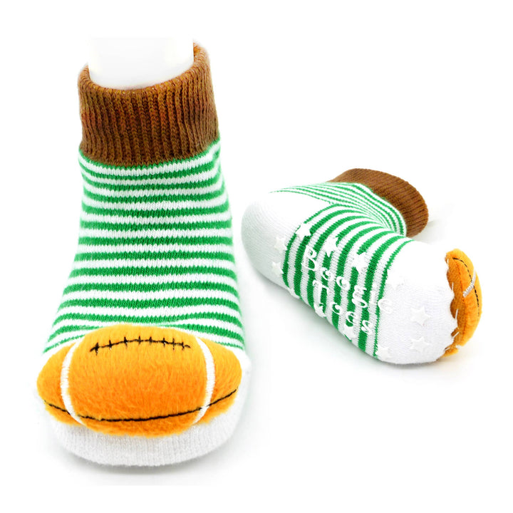 Football Boogie Toes Rattle Socks: 1 - 2 Y