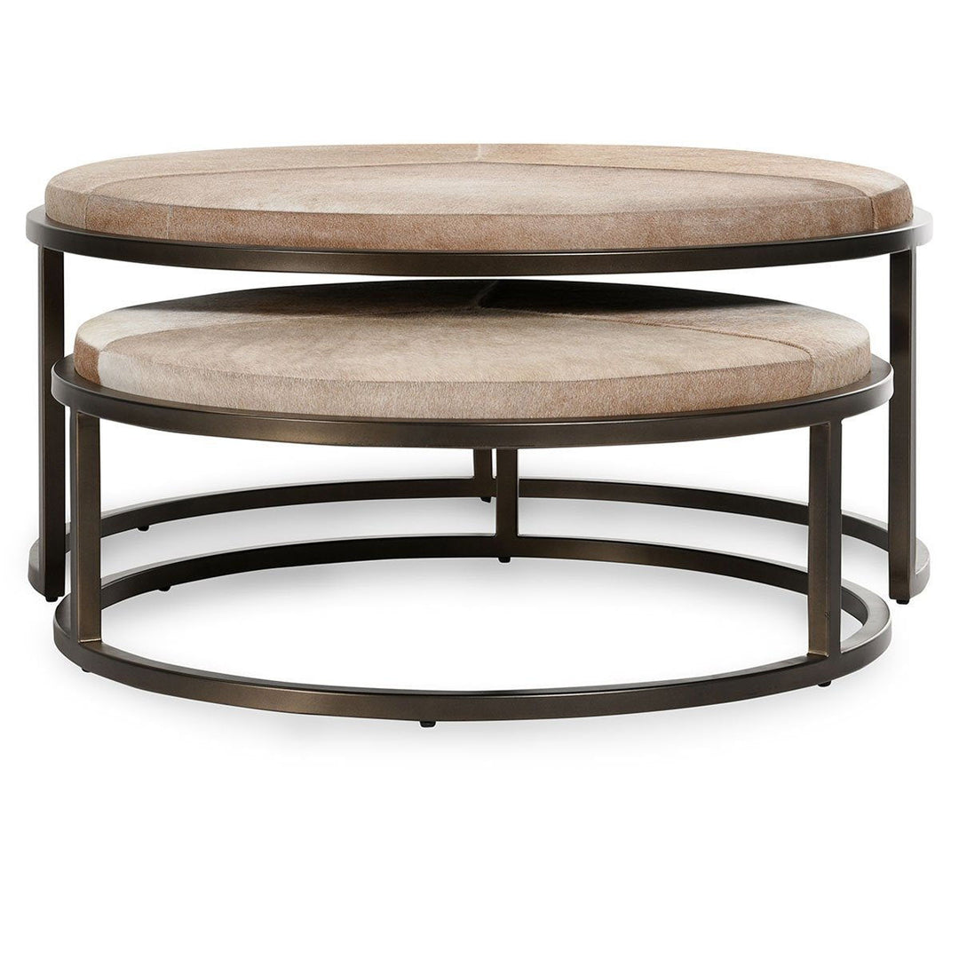 Hayword - Hide Nesting Coffee Tables (Set of 2) - Blonde