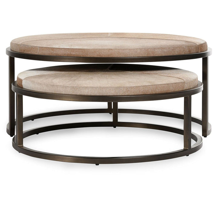 Hayword - Hide Nesting Coffee Tables (Set of 2) - Blonde