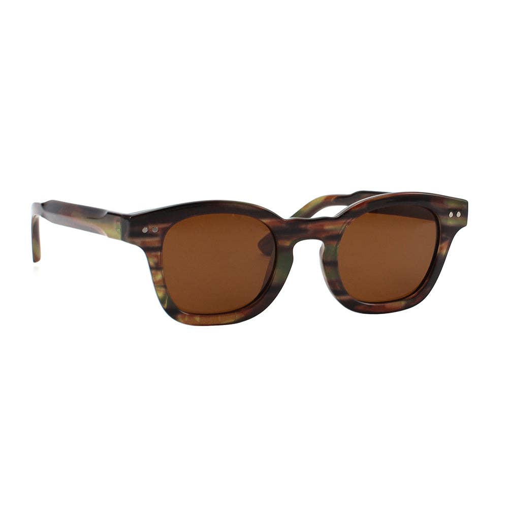 NIKO | Sun Readers | Brown/Green Streaks: 1.25