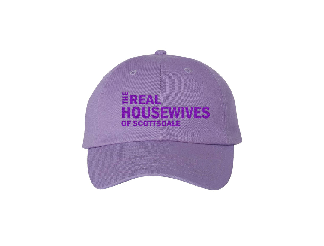 Real Housewives of CUSTOM Embroidered Dad Hat: Pink