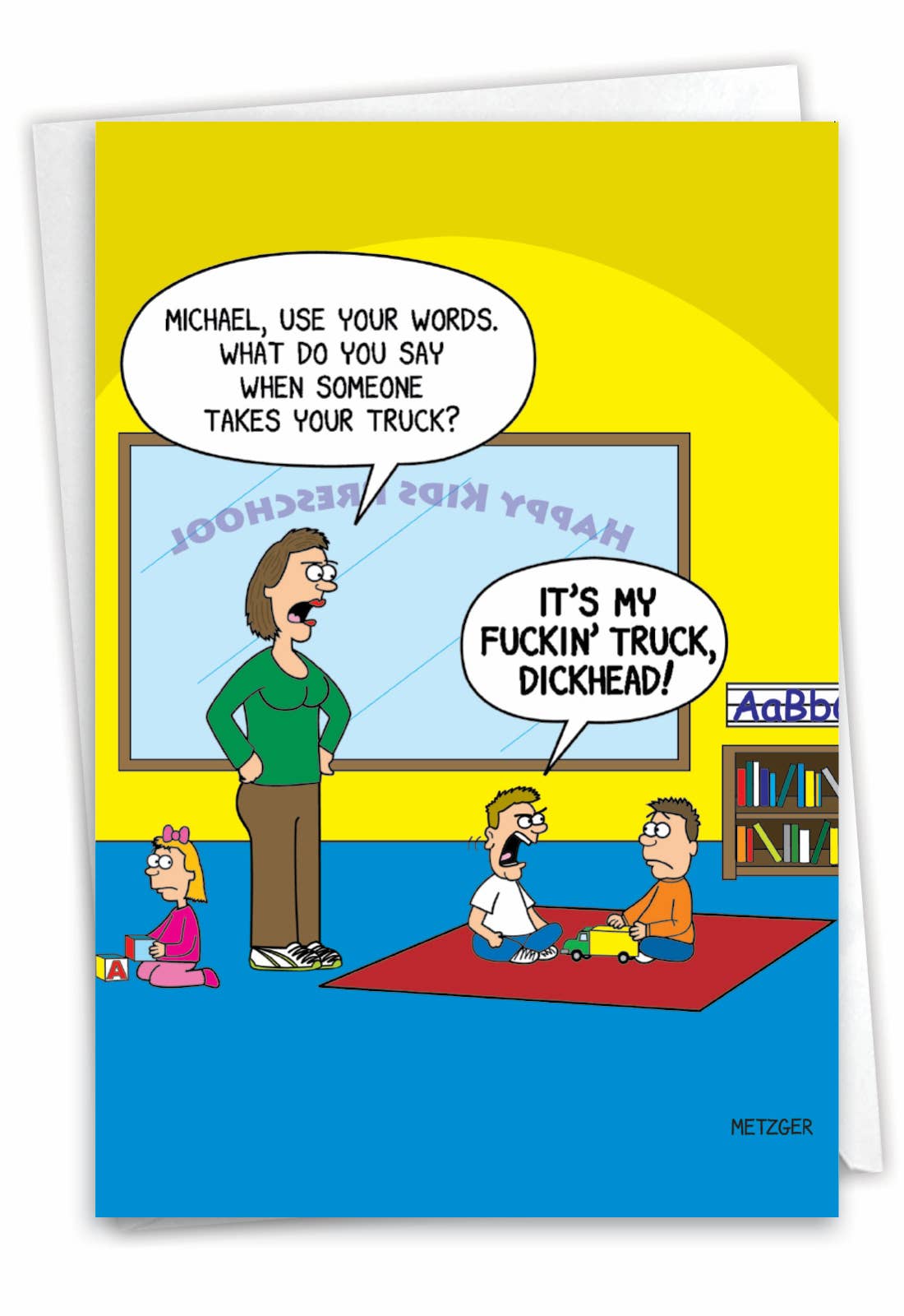 Birthday Card - F%!kin Truck