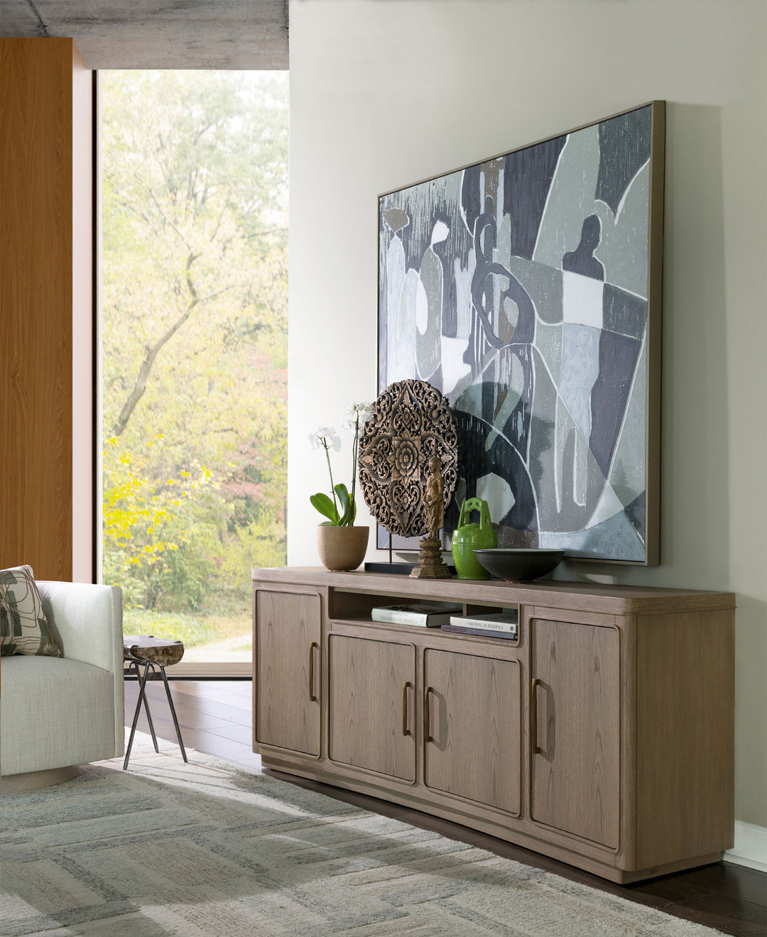Simpatico - Simpatico Media Console - Light Brown