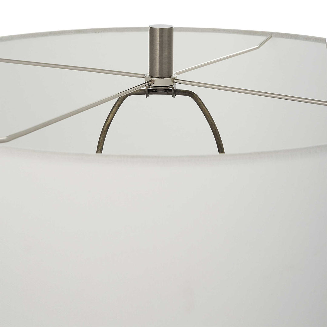 Keiron - Industrial Table Lamp - Dark Gray