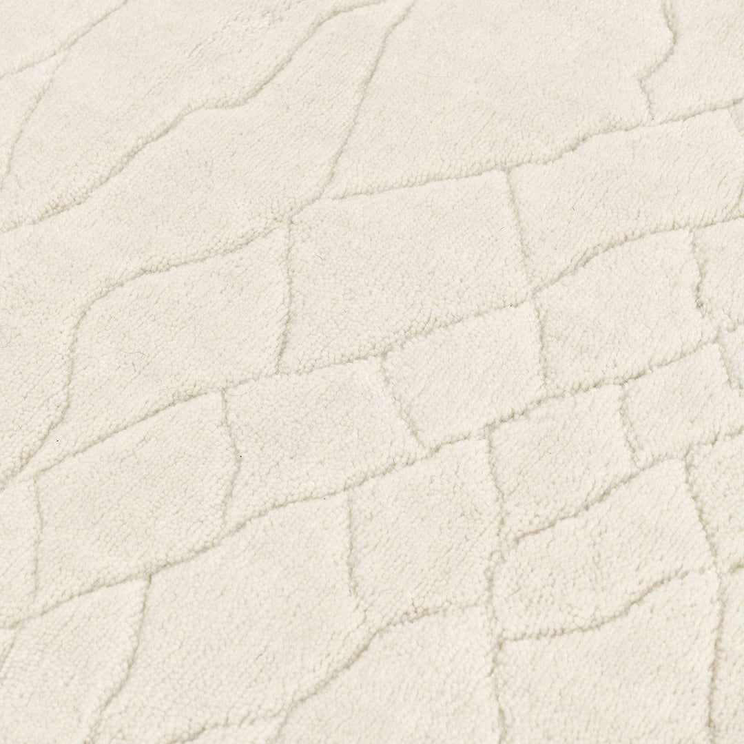 Renewed - 2' x 3' Lucerne Wool Area Rug - Ivory