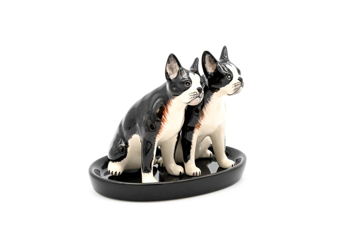 SP9122 SALT AND PEPPER SHAKER Boston Terrier