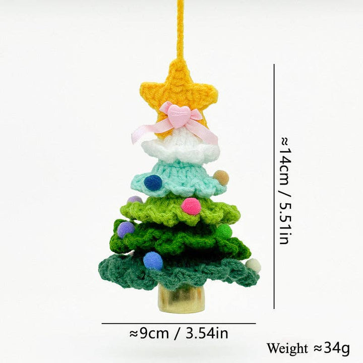 Handmade Christmas Tree Ornament: Deep Purple