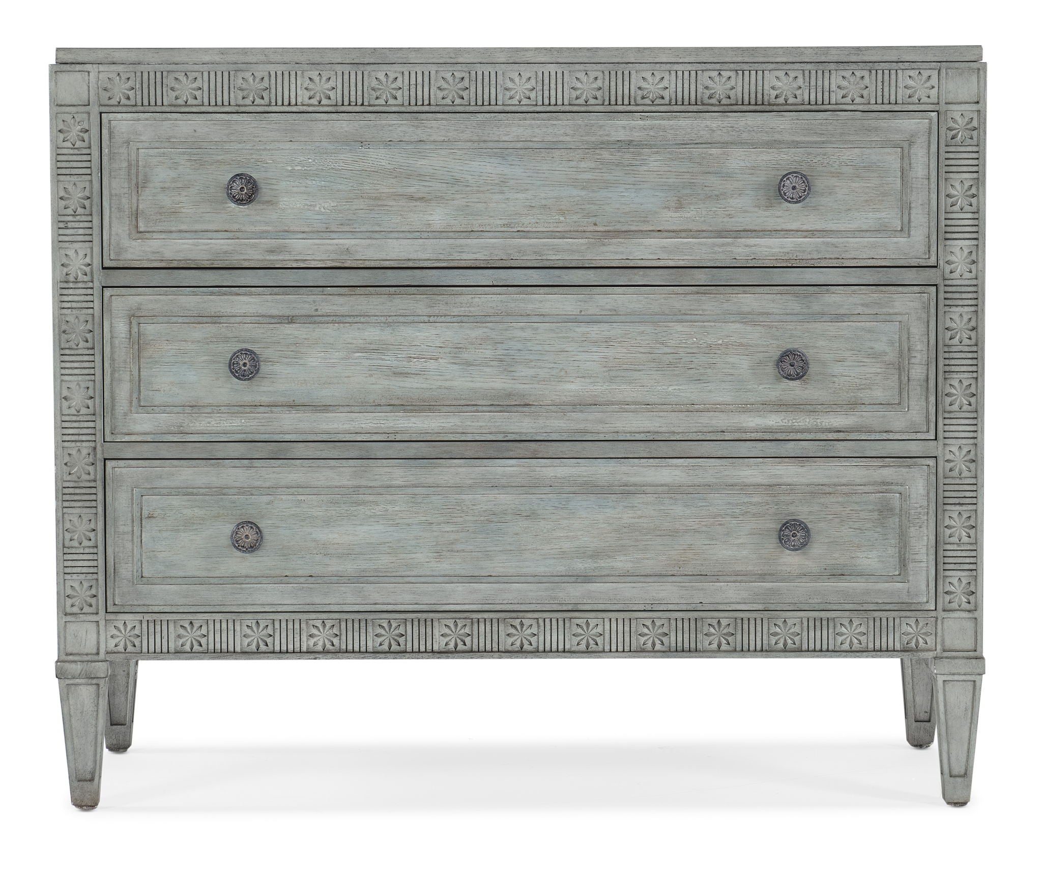 Charleston - Three-Drawer Chest - Light Blue
