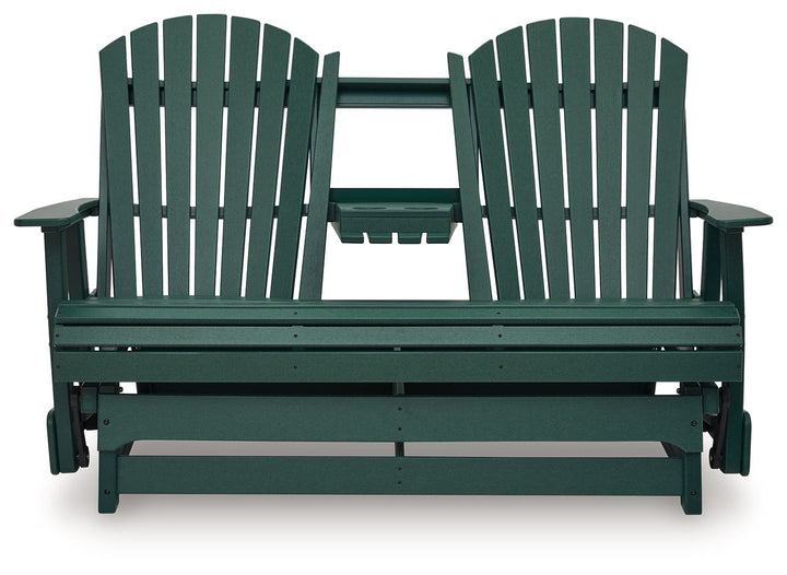 Shell Beach - Loveseat Glider - Green