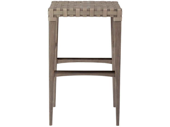 Cohesion Program - Milo Leather Backless Barstool