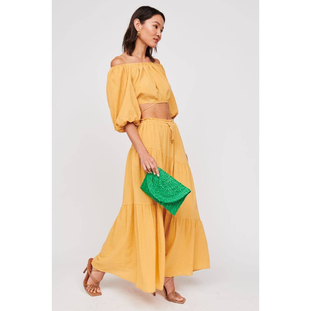 Aegean Clutch: Green