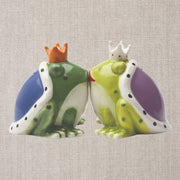 Kiss a Lot of Frogs Salt and Pepper Shakers