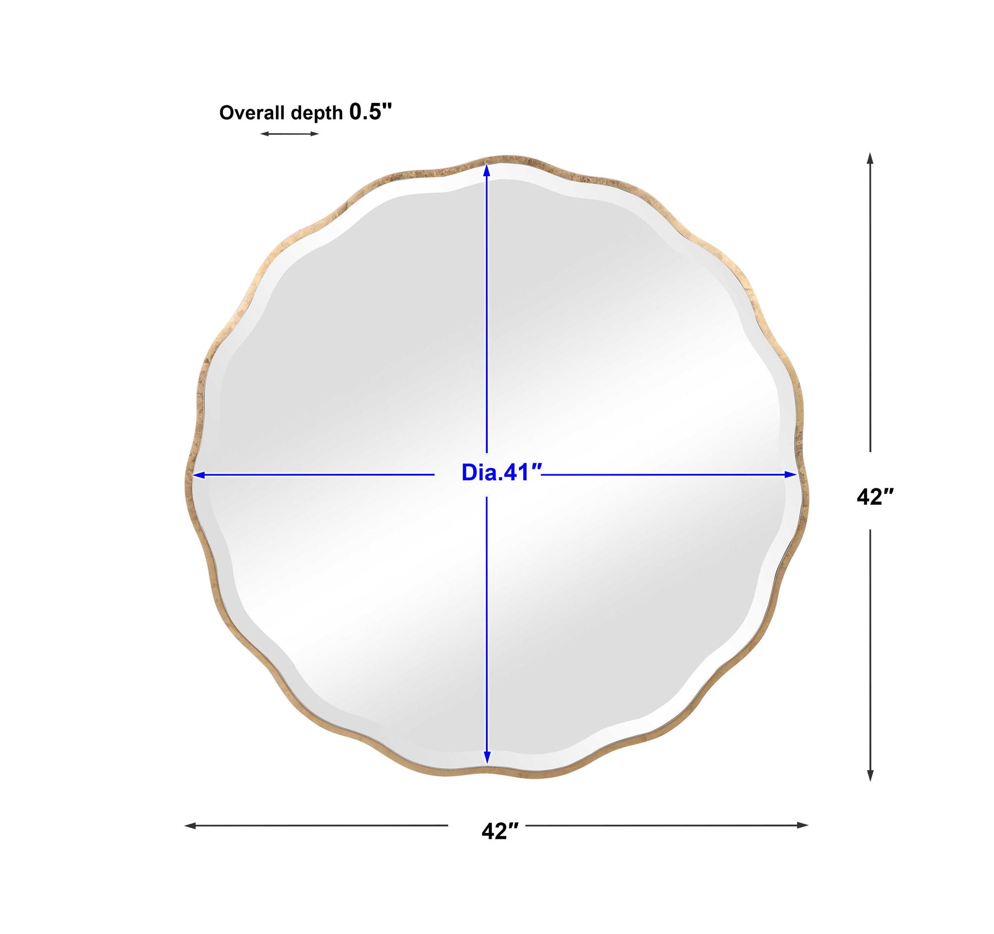 Aneta - Round Mirror