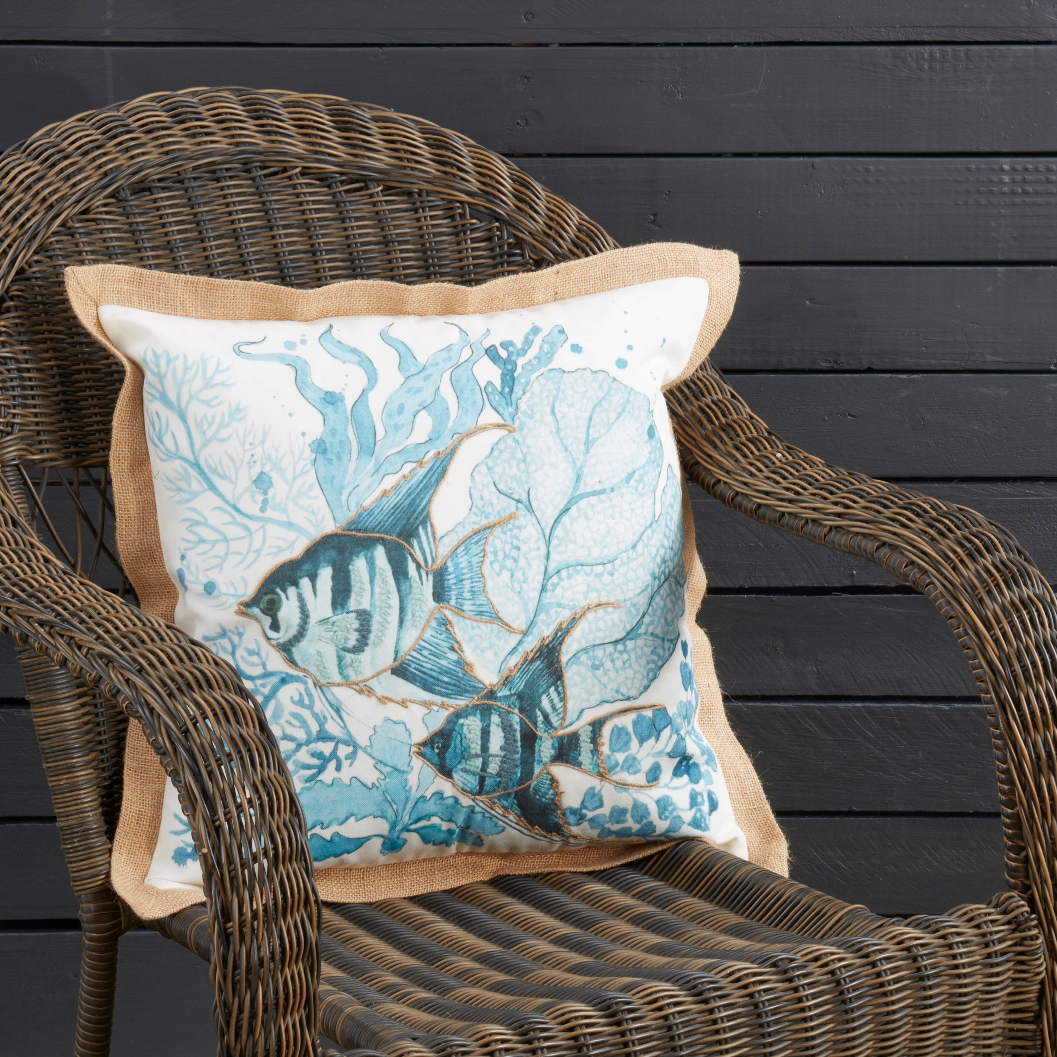 Outdoor Fish Pillow