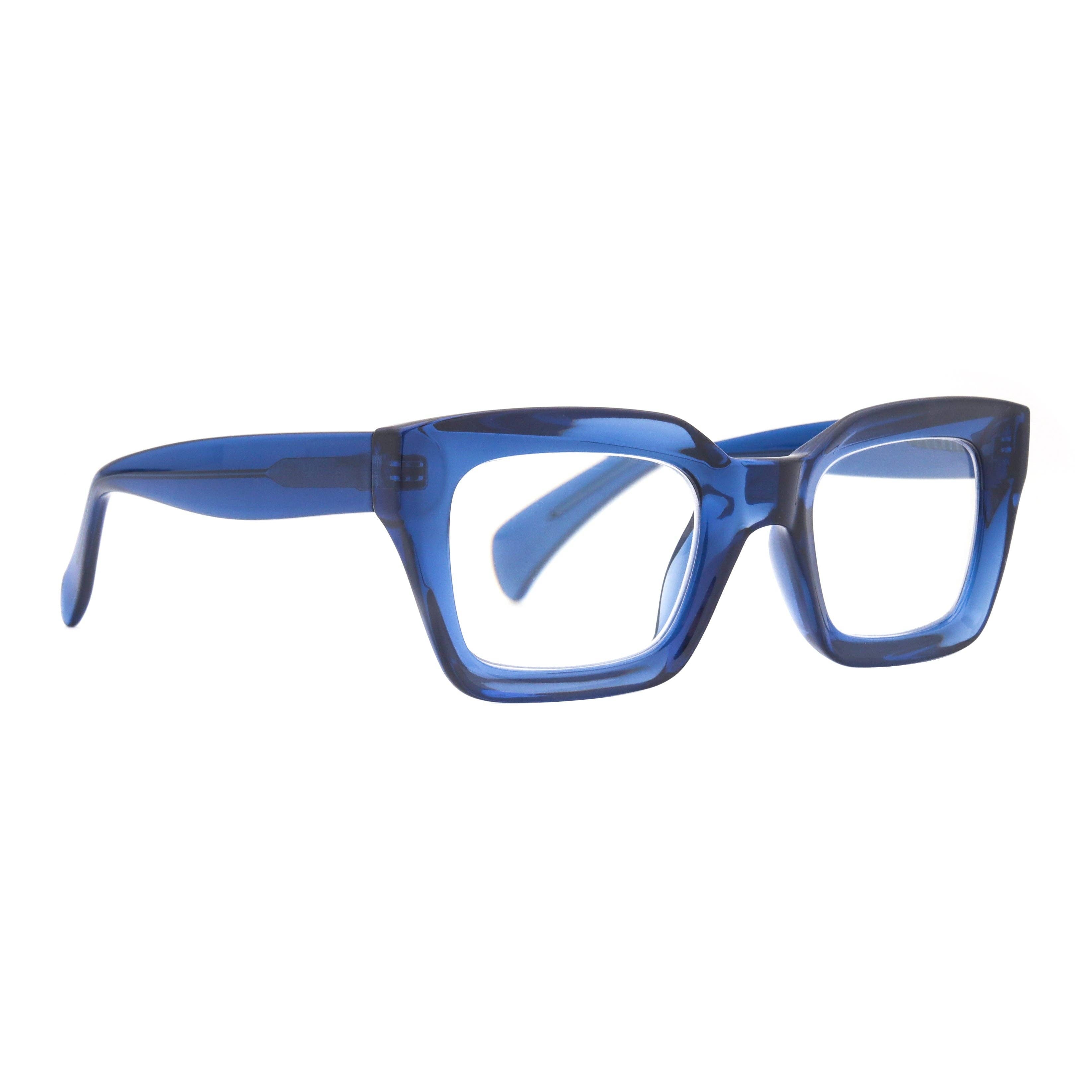Sophie | Transparent Blue | Blue Light: 1.25