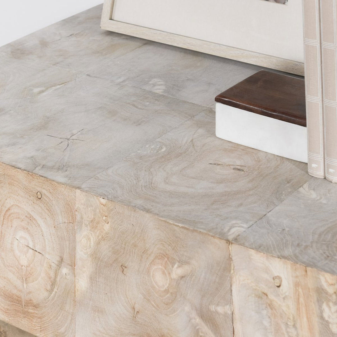 Anders - Solid Wood 70" Console Table - Cream Wash