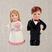 Wedding Couple Salt and Pepper Shaker Set