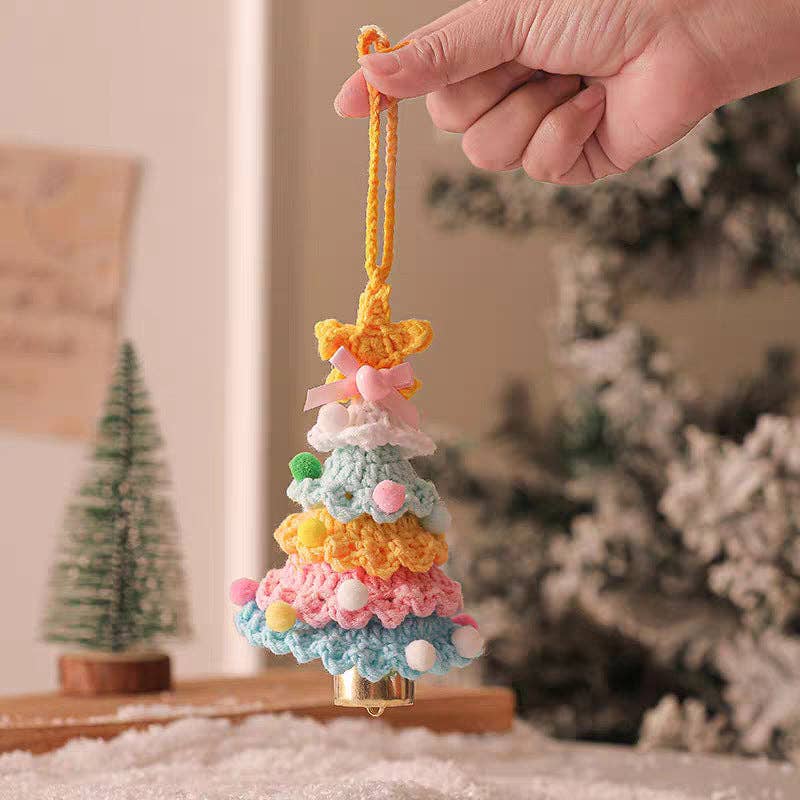 Handmade Christmas Tree Ornament: Orange