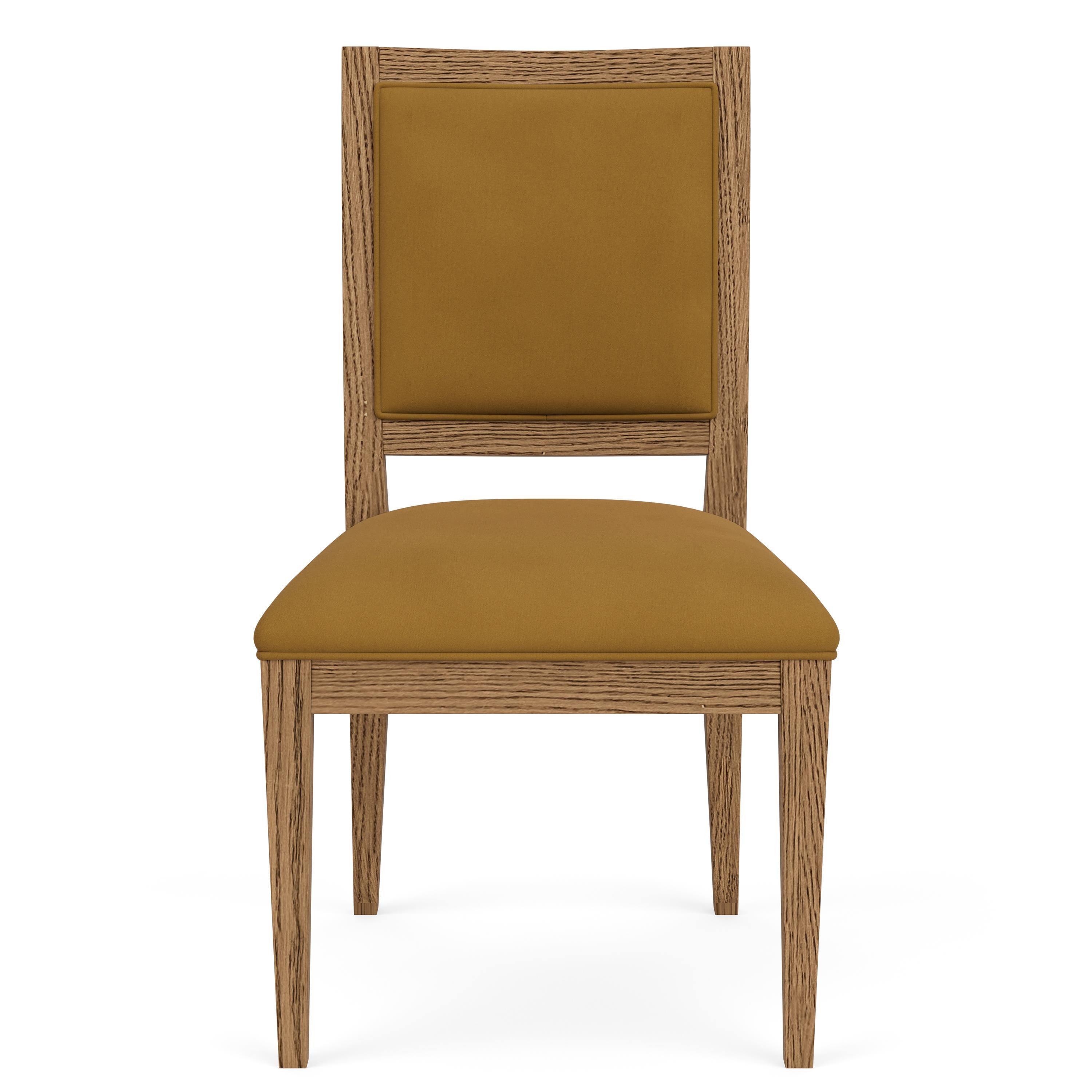 Halbrooke - Upholstered Back Side Chair (Set of 2) - Light Brown