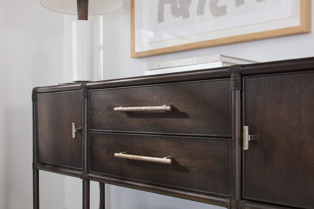 Retreat - Pole Rattan Sideboard
