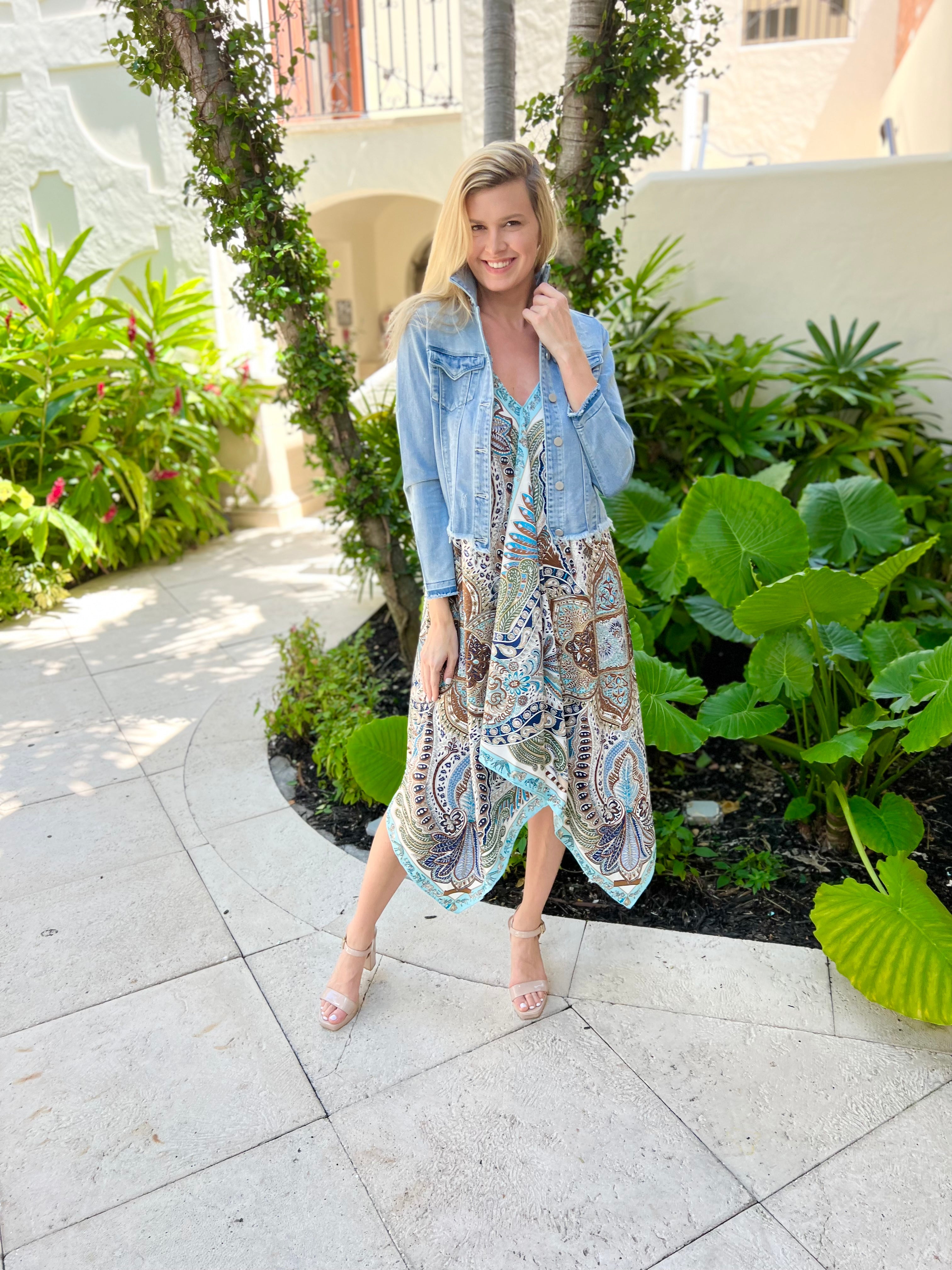 Silk Dress / Lot’s of Fun Colors