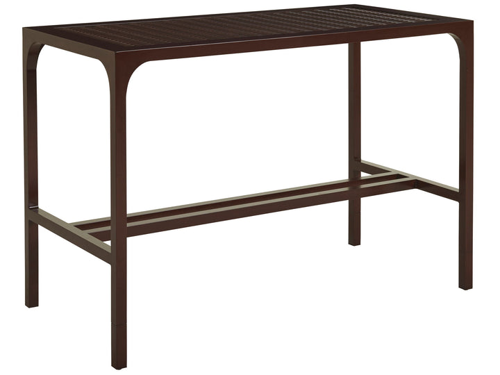 Abaco - High/Low Bistro Table - Dark Brown