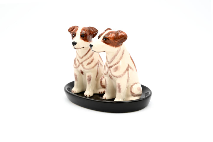 SP962 SALT AND PEPPER SHAKER Jack Russell